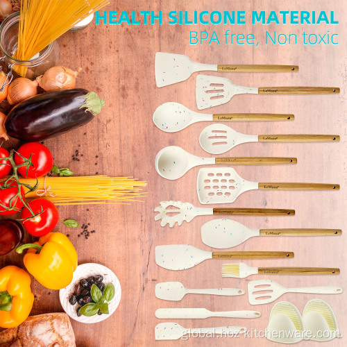 Silicone Utensil Set Kitchen Utensils Set Silicone Cooking Utensil Manufactory